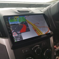 จอตรงรุ่น D-MAX 9 นิ้ว รุ่น T7 RAM2 ROM32 8Core 1K DSP ค่าย Alpha Finnix