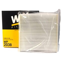 กรองแอร์ / ไส้กรองอากาศแอร์ HONDA CITY 2008-2014 / JAZZ GE-GK / Mobilio / HRV / FREED ยี่ห้อ WIX ฮอนด้า ซิตี้, แจ๊ส, ฟรีด, บริโอ WP 2038 CABIN AIR FILTER