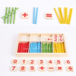 ตัวเลข+แท่งไม้สอนคณิตศาสตร์