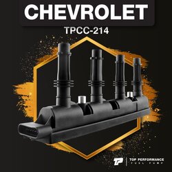 (ประกัน 3 เดือน) คอยล์จุดระเบิด CHEVROLET SONIC 1.4 ครบชุด 4 หัว - TOP PERFORMANCE MADE IN JAPAN - TPCC-214 - คอยล์หัวเทียน โซนิค โซนิก