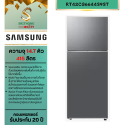 SAMSUNG ตู้เย็น 2 ประตู RT42CG6644S9ST พร้อมด้วย AI Energy Mode ความจุ 415 ลิตร / 14.7 คิว