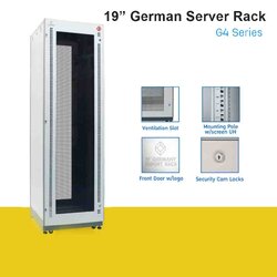 ตู้ SERVER RACK มีช่องระบายอากาศรอบประตูหน้า และประตูหลัง G4 Seires