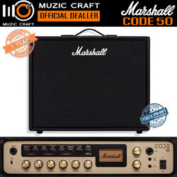Marshall Code50 *ของแท้ รับประกัน 1ปี* แอมป์กีต้าร์ไฟฟ้าคอมโบ, 50W, 12" Combo Guitar Amplifiers