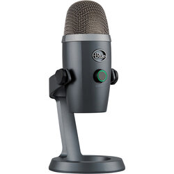 Blue Yeti Nano ไมค์ USB แบบมัลติแพทเทิร์น, 24-Bit/48 kHz, รองรับ Mac, PC, iOS รับประกัน 1 ปี