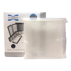 กรองแอร์ / ไส้กรองอากาศแอร์ ISUZU / TOYOTA / CHEVROLET D-Max' 2003-2010, MU-7,VIOS' 2003-On, Colorado”2004-2011, Optra 2003-2010 ยี่ห้อ FLOMAX อีซูซุ FMC 105 / 92204706 / CABIN AIR FILTER