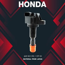 (ประกัน 1 เดือน) คอยล์จุดระเบิด HONDA - JAZZ GD VTEC / CITY ZX ตรงรุ่น - SCH-003 - MADE IN JAPAN - คอยล์หัวเทียน ฮอนด้า แจ๊ส ซิตี้