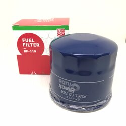 กรองโซล่า HINO KM505 / WO4D / J05C ฮีโน่ ยี่ห้อ BLACK CLUB / เบอร์ BF-119 / BF119 / 23401-1120 / 234011120 / 23401-1132 / Fuel Filter