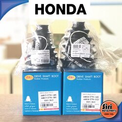 (1ตัว) ยางหุ้มเพลา HONDA HRV ปี 2015 (G1) / BRV 2016 เบอร์ 44017-T7W-A01 / 44017-T7W-305 / 44018-T7W-A02 / 44018-T7W-315 / O175151Z / O17515UZ / รุ่น ฮอนด้า ยี่ห้อ RBI / Drive shaft boot