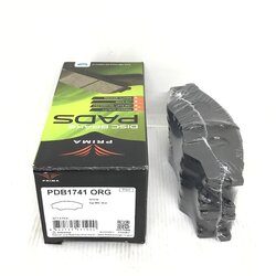 ผ้าเบรคหน้า/ดิสเบรคหน้า HILUX VIGO 2WD ปี 04-08 โตโยต้า วีโก้ ตัวแรก PDB1741 BENDIX PRIMA 1ชุด 4 ชิ้น