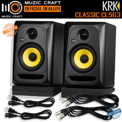 KRK Classic CL5G3 Pack (คู่/Pair) *ของแท้รับประกัน 1 ปี* 5", 55W x2 Active Studio Monitor, ลำโพงสตูดิโอมอนิเตอร์