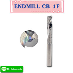 ENDMILL CB 1F (ALUMINUM) 45HRC