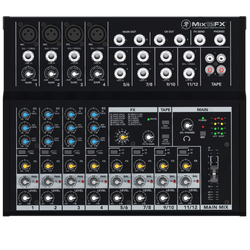 Mackie Mix12FX *ของแท้รับประกัน1ปี* มิกเซอร์ 12Ch., 4 ปรีไมค์, 48V Phantom, 12 FX, 3-Band EQ