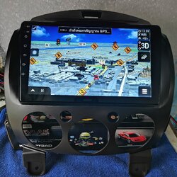 จอตรงรุ่น 9 นิ้ว MAZDA2 2007+ รุ่น T5 ตัวใหม่จากค่าย ALPHA