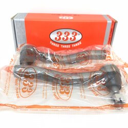 (2 ตัว) ลูกหมากคันชักนอก TOYOTA VIOS ปี2003-2007 ตัวแรก โตโยต้า วีออส / เบอร์ 3E-3601 / ยี่ห้อ 333 / Three Three Three (TIE ROD END)