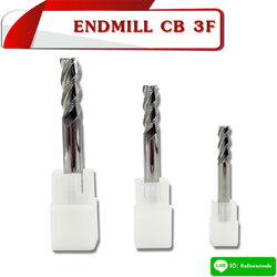 ENDMILL CB 3F (ALUMINUM) 55HRC