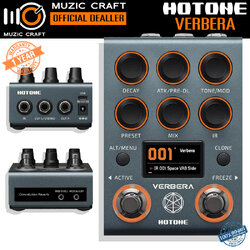 Hotone Verbera *ของแท้รับประกัน 1ปี* Convolution Dual Reverb Pedal Guitar Effect, เอฟเฟคกีตาร์