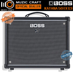 BOSS KATANA 50 EX Gen 3 *ของแท้รับประกัน 1ปี* แอมป์กีต้าร์ไฟฟ้า 50W 1x12" Modeling Combo Guitar Amplifier