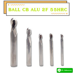 BALL CARBIDE ALU 2F 55HRC
