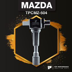 (ประกัน 3 เดือน) คอยล์จุดระเบิด MAZDA 2 G1 1.5 / MAZDA 3 G1 G2 1.4 & 1.6 ตรงรุ่น - TPCMZ-504 - TOP PERFORMANCE JAPAN - คอยล์หัวเทียน มาสด้า สอง สาม ZJ20-18-100A
