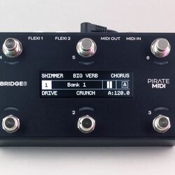Pirate Midi Bridge 6 *ของแท้รับประกัน 1ปี* มิดิฟุตคอนโทรลเลอร์ Midi Foot Controller