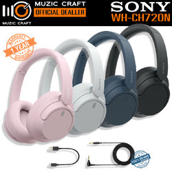Sony WH-CH720N *ของแท้ประกัน 1ปี* หูฟังไร้สายแบบครอบหู Wireless Noise-Canceling Over-Ear Headphones