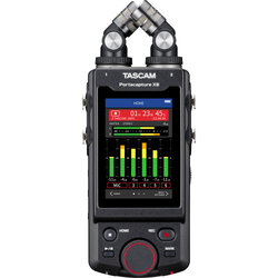 Tascam Portacapture X8 *ของแท้รับประกัน1ปี* เครื่องบันทึกเสียงพกพา แบบ Multi Track, 6 In/8 Track, 32-Bit / 192 kHz