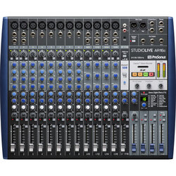 PreSonus StudioLive AR16c มิกเซอร์/ออดิโอ อินเตอร์เฟส 18Ch.,USB Type C, 24-Bit / 96 kHz รองรับบลูทูธ 5.0, บันทึกเสียงลง SD Card ได้ รับประกัน 1 ปีเต็ม