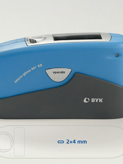 Single angle gloss meter micro-gloss 60° XS