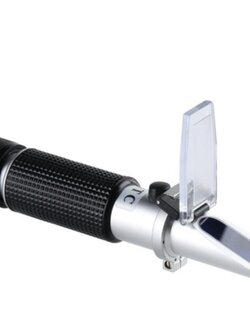 เครื่องวัดความหวาน (Brix Refractometer) 0-40 % และวัดแอลกอฮอล์ 0-25 %
