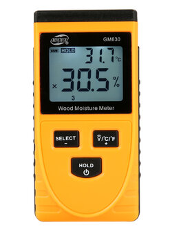 เครื่องวัดความชื้นในเนื้อไม้ Wood Moisture Meter GM630