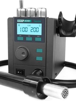 Quick 859D+ Hot Air Gun Soldering Station