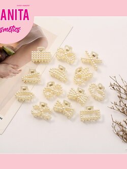 🌸สินค้าพร้อมส่ง🌸กิ๊บติดผม กิ๊บไข่มุกติดผม ที่ติดผม ตกแต่งทรงผม กิ๊บ