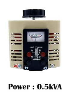 Variable Voltage Transformer TDGC2 หม้อแปลงปรับแรงดันไฟฟ้าแบบแกนหมุน 1 เฟส