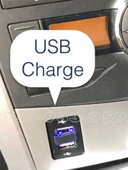 ช่องUSB 2ช่อง สำหรับชาร์จไฟตรงรุ่น สำหรับ altis