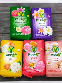 (1 ก้อน) สบู่นกแก้ว (55 กรัม) Parrot Soap (55 G)