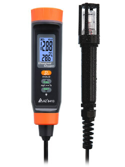 8413 AZ Dissolved Oxygen Pen with long cable probe