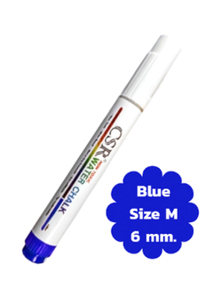 ปากกาไวท์บอร์ด CSR Water Chalk Size M (ฺBlue) ปากกาชอล์กน้ำขนาด M สีน้ำเงิน