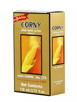 Caring Corny น้ำยาดัดผม กลิ่นไม่ฉุน สูตร 2 110ml