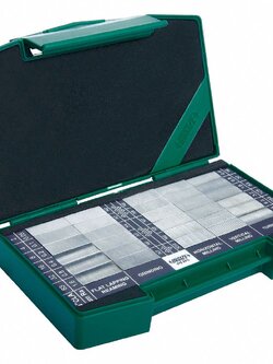 แผ่นสอบเทียบความเรียบผิว Surface Roughness Specimen ISR-CS130-W