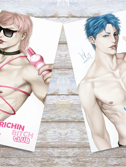 Yarichin Bitch Club Fanart SET