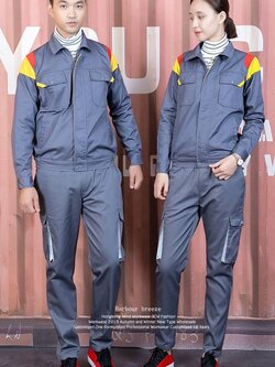 ชุดช่างวิศวกร ชุดช่างหมี ชุดช่างกลโรงงาน ชุดช่างก่อสร้างแถบสะท้อนแสง