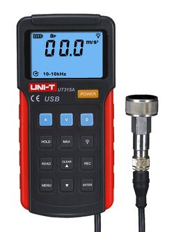 UT315A Digital Vibration Testers เครื่องวัดความสั่นสะเทือน