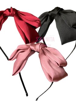 คาดผม โบผ้า สาวหวาน Cute Bow Hairband
