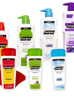 Asepso อาเซปโซ ครีมอาบน้ำ (1ชิ้น) Body Wash With Antibacterial Agent (1 piece)