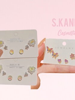 ต่างหู เครื่องประดับ 1 คู่