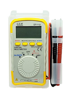 ดิจิตอลมัลติมิเตอร์ CEM DT-113 Pocket Autoranging Digital Multimeter