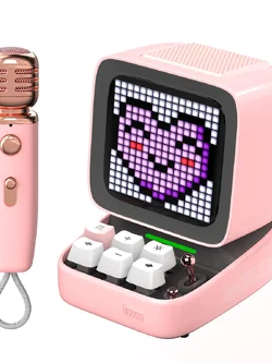 Divoom Ditoo Mic สีชมพู Pink