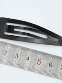 กิ๊บดำ ติดผม 2 ชิ้น ในแพ็ค