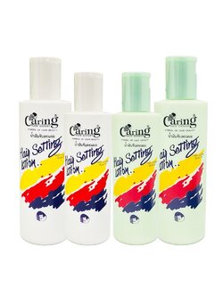 แคริ่ง แฮร์เซ็ทติ้ง โลชั่น น้ำมันจับลอนผม Caring Hair Setting Lotion