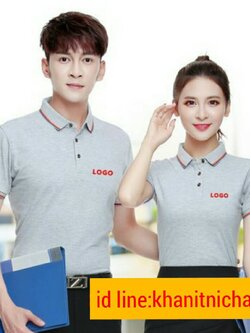 เสื้อยืดคอปกโปโล เสื้อโปโล เสื้อฟอร์มพนักงาน